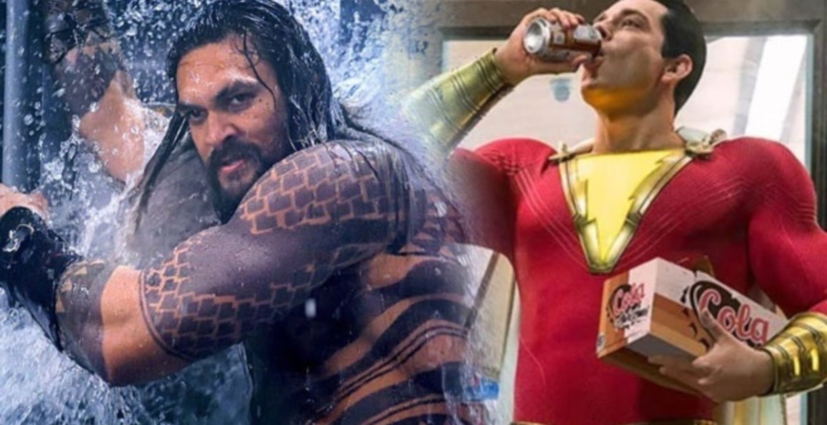 Novas imagens de Aquaman e Shazam! mostram Rei Atlan e Dr. Silvana usando seus poderes