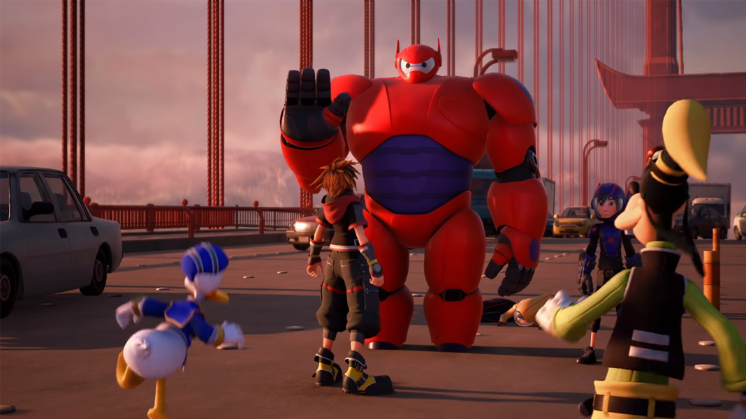 Kingdom Hearts 3 | Sora aparece lutando ao lado de Baymax em novo trailer do jogo
