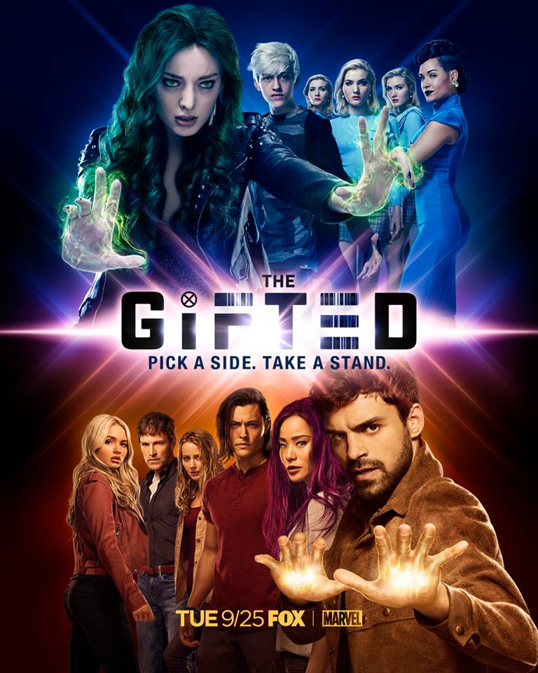 The Gifted | Pôster da segunda temporada destaca as duas facções dos mutantes