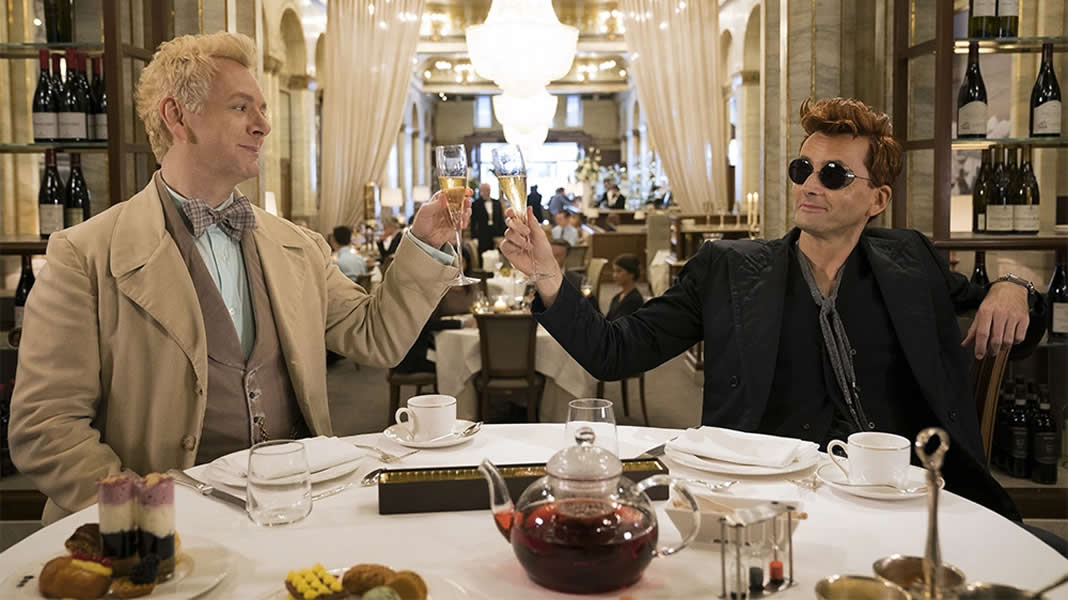 Belas Maldições | David Tennant e Michael Sheen se juntam para impedir o armagedom no primeiro trailer