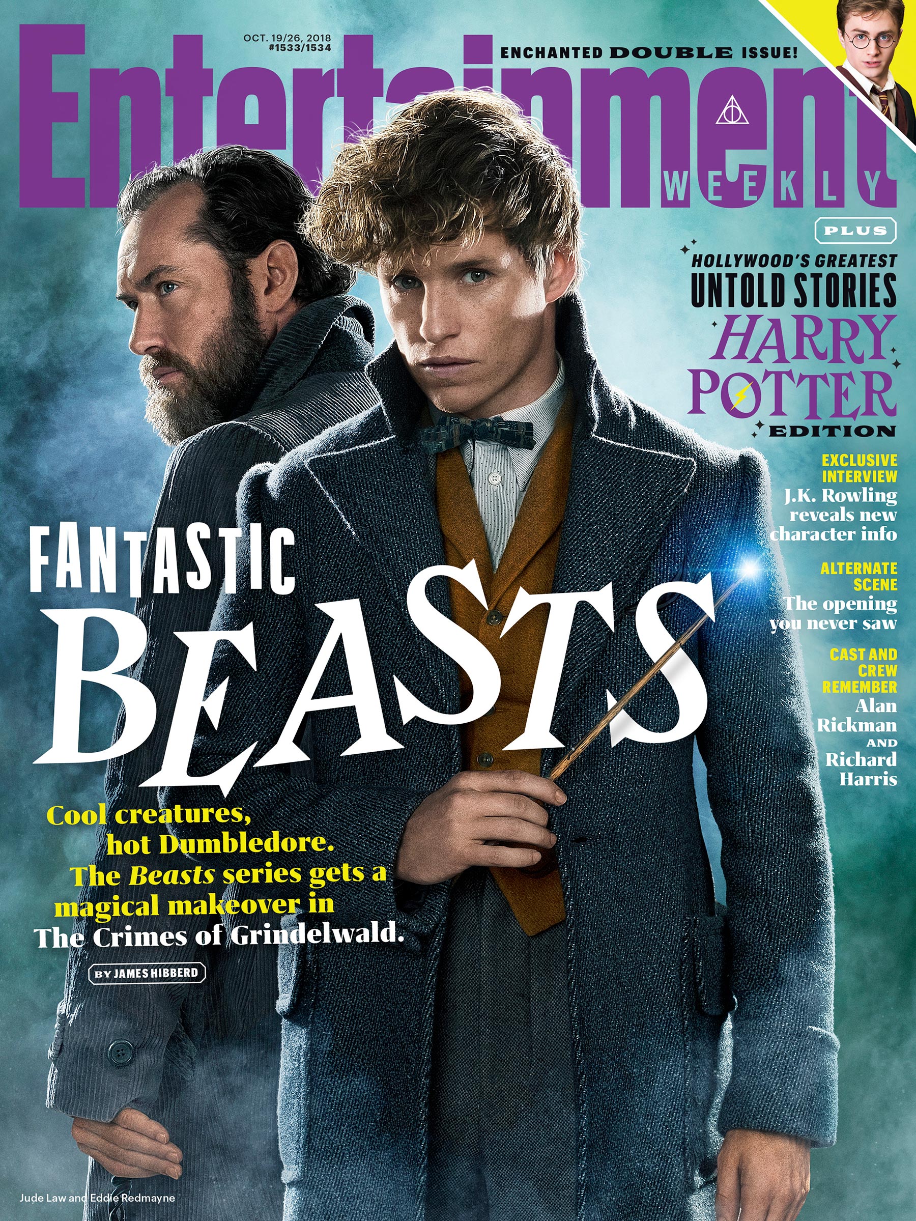 Animais Fantásticos: Os Crimes de Grindelwald | Newt, Dumbledore e Grindelwald são destaques em novas fotos