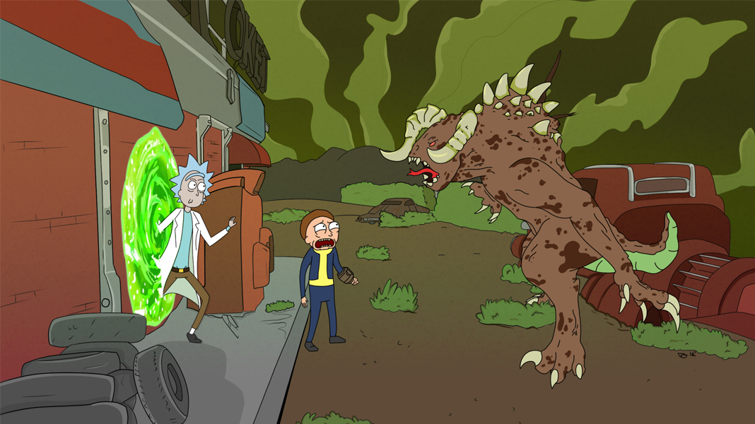Fallout 76 | Rick e Morty farão a primeira livestream animada da história com o jogo!