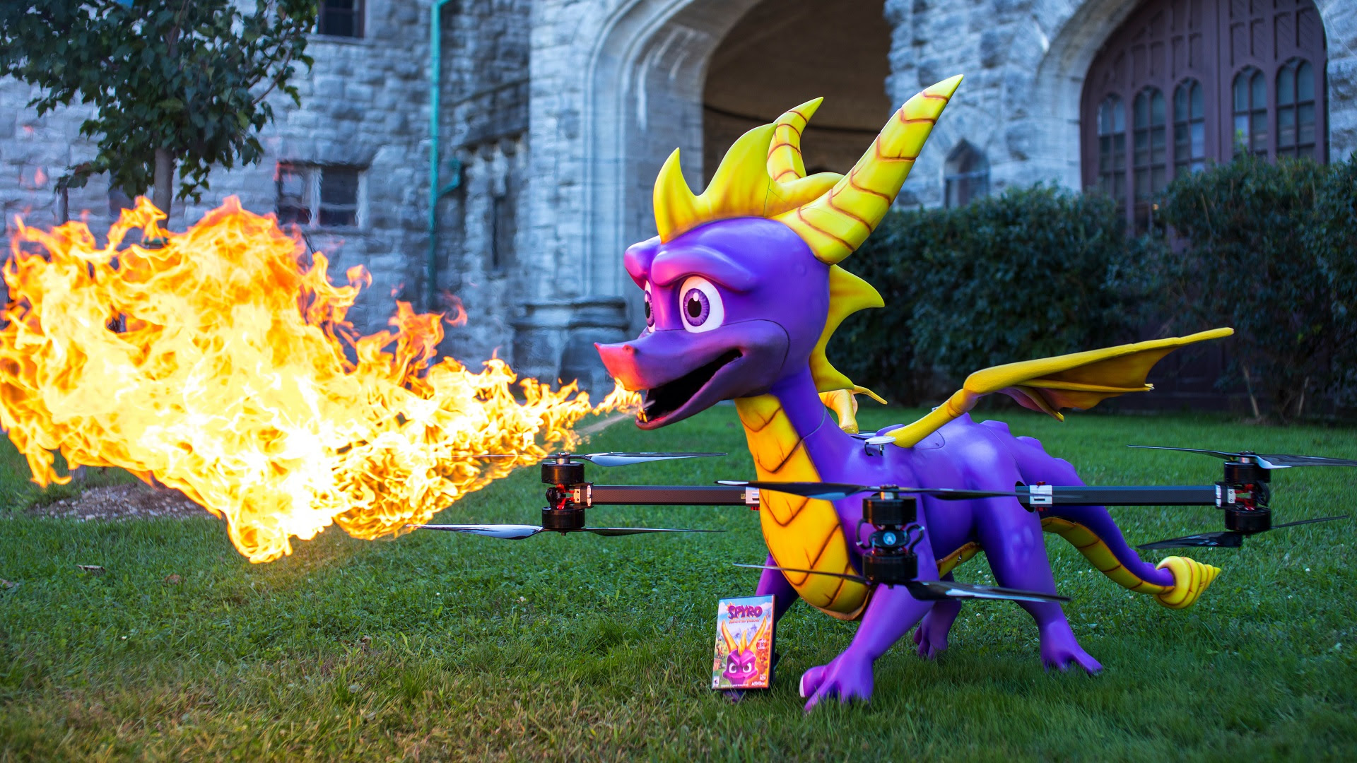 Spyro: Reignited Trilogy | Drone em tamanho real do dragão está sobrevoando os EUA