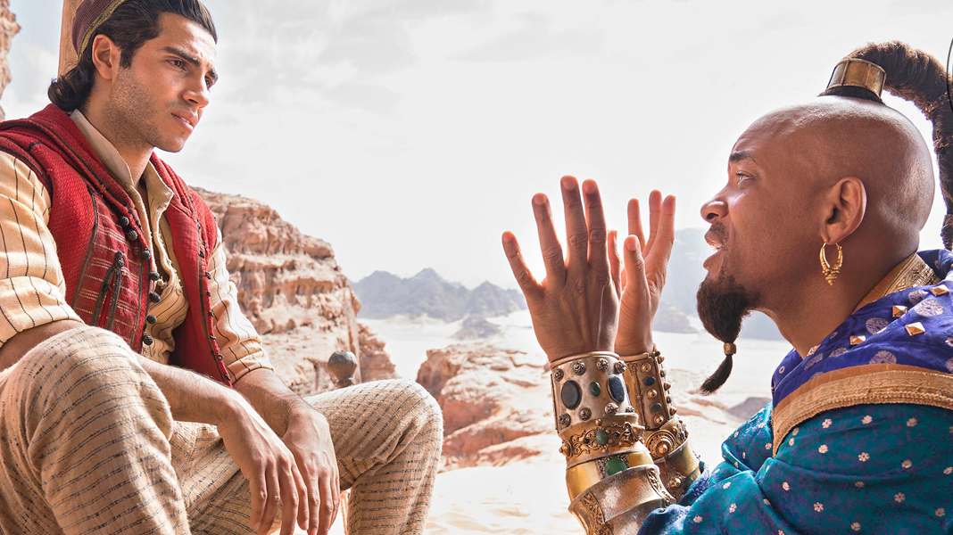 [ATUALIZADO] Aladdin | Primeiras imagens do filme revelam visuais de Gênio e Jasmine!