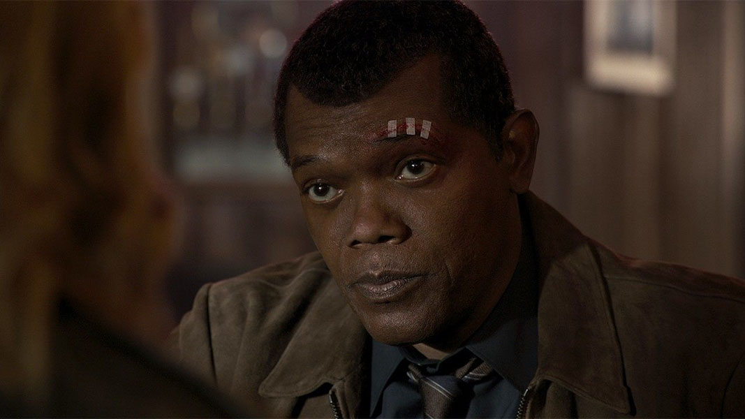 Capitã Marvel | Samuel L. Jackson, o Nick Fury, revela que a heroína será capaz de viajar no tempo