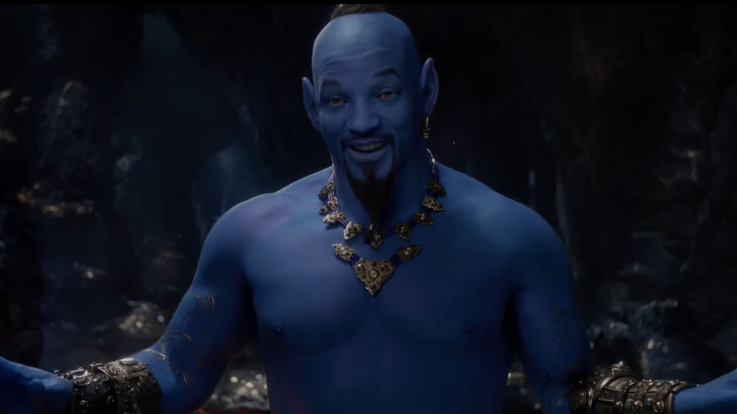 Aladdin | Will Smith aparece como o Gênio da Lâmpada em novo teaser do filme