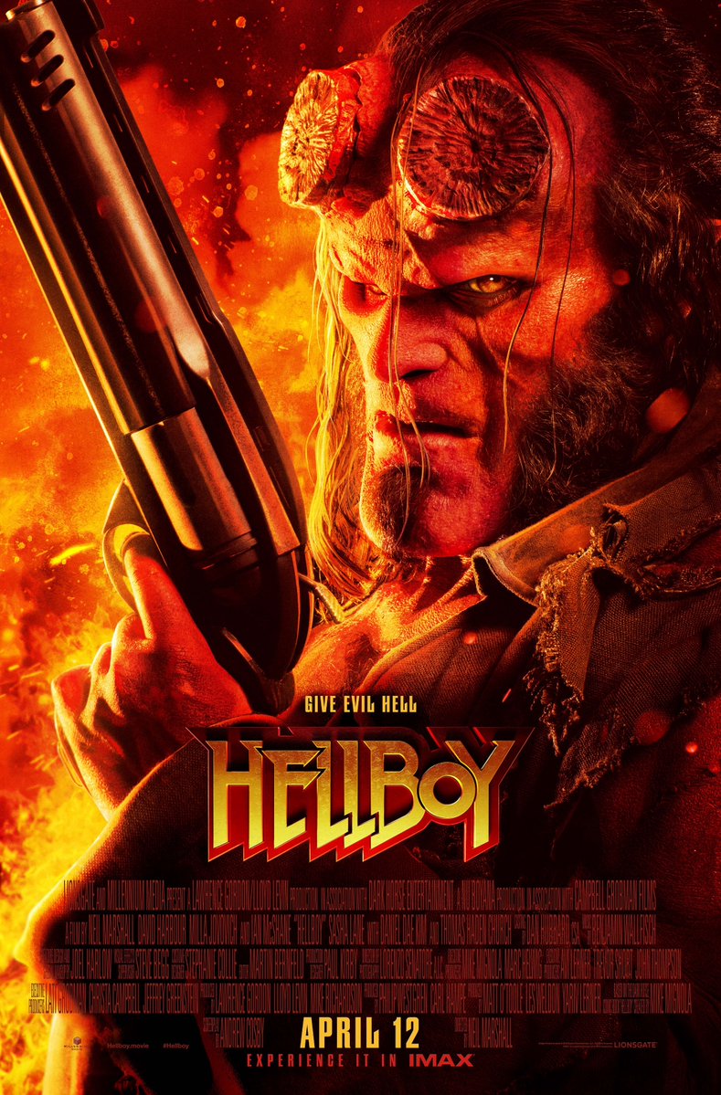 Hellboy | O Demônio aparece montado em um dragão em novo trailer do filme