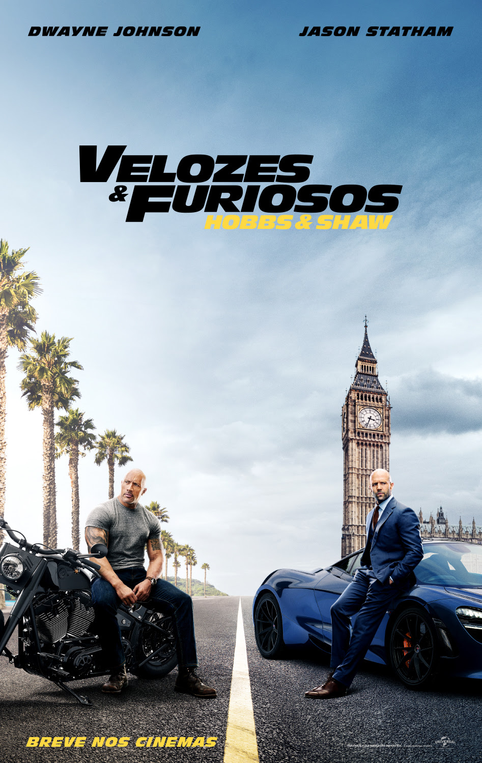 Velozes e Furiosos: Hobbs & Shaw | Primeiro trailer do filme destaca o vilão vivido por Idris Elba
