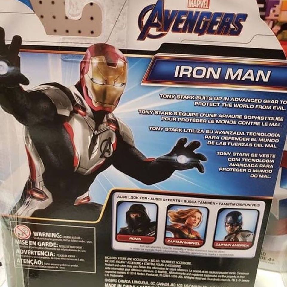 Vingadores: Ultimato | Nova linha de brinquedos revelam trajes inéditos