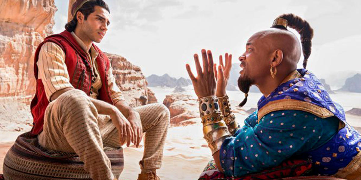 Aladdin | Novos pôsters destacam os visuais dos personagens principais