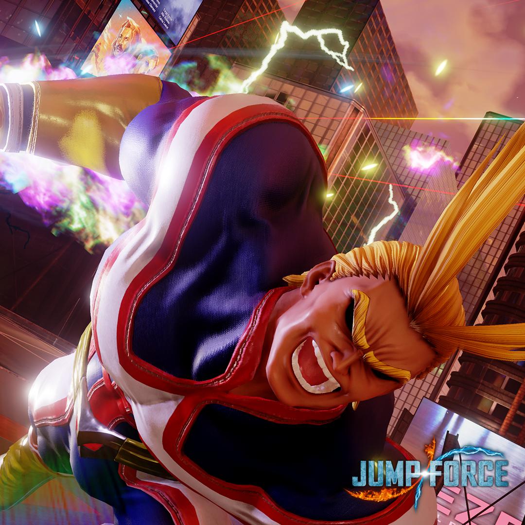 Jump Force | All Might é confirmado como personagem jogável por DLC
