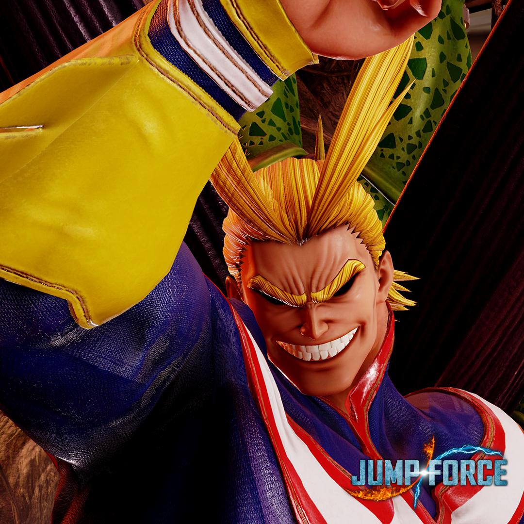 Jump Force | All Might é confirmado como personagem jogável por DLC