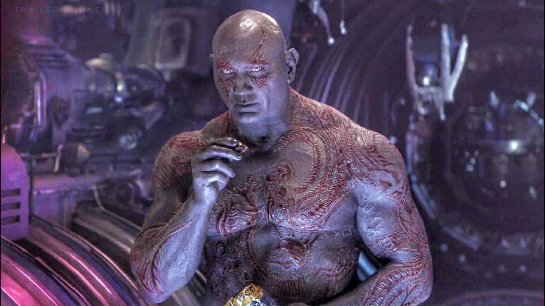 Dave Bautista, o Drax, diz que aceita interpretar o Bane nos cinemas