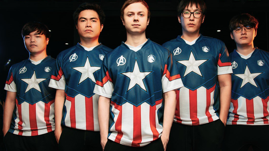 Marvel anuncia parceria com a Team Liquid e lança uniformes inspirados nos Vingadores