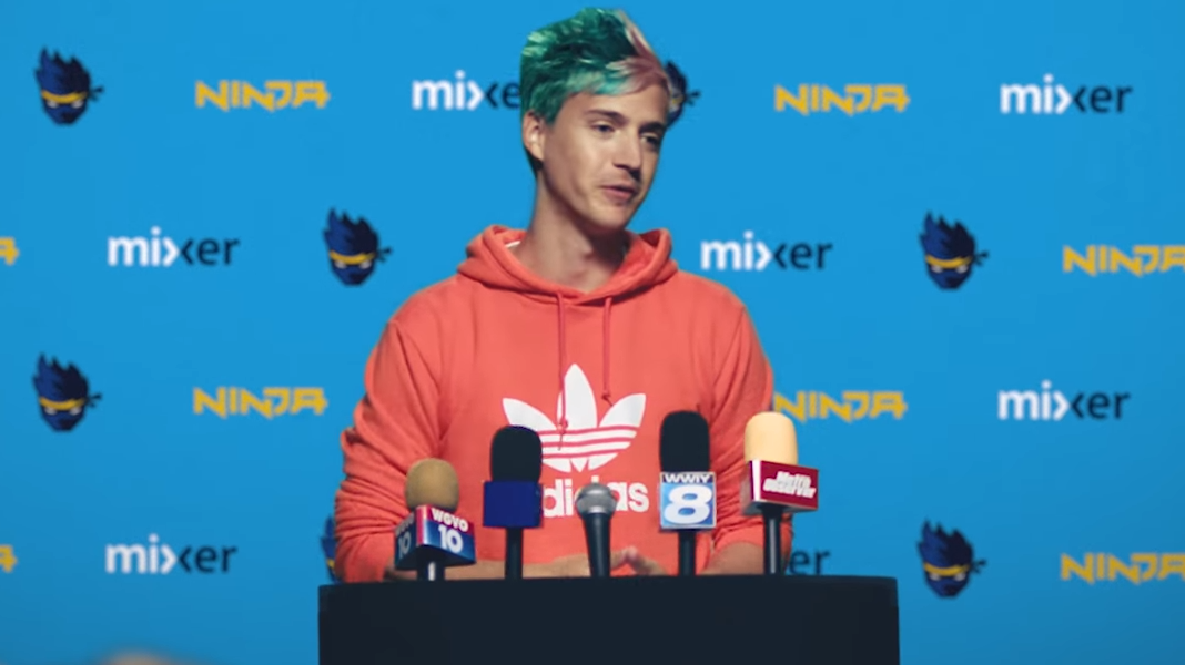 Ninja anuncia mudança em plataforma de stream de maneira bem-humorada