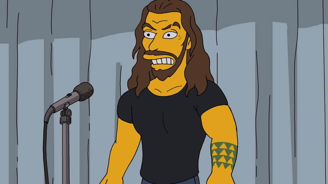 Os Simpsons | Jason Momoa, o Aquaman, aparece em trailer de novo episódio