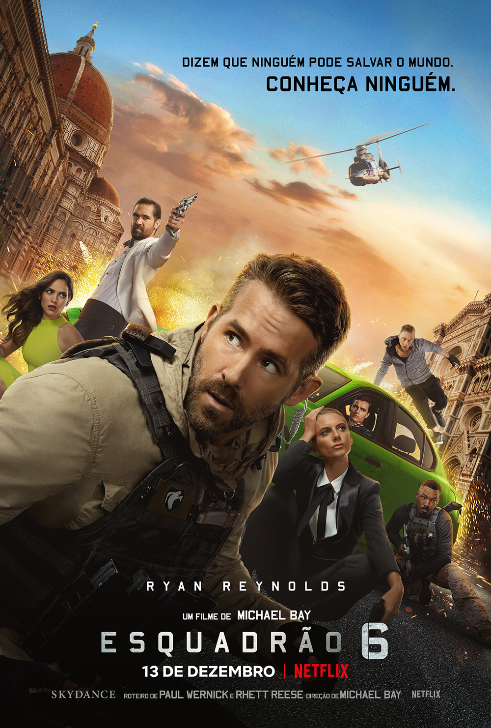 Esquadrão 6 | Netflix libera novo trailer do filme estrelado por Ryan Reynolds