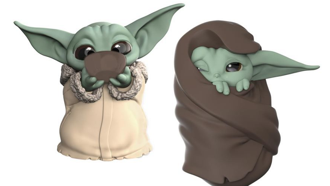 Hasbro divulga linha de bonecos inspirados no Bebê Yoda