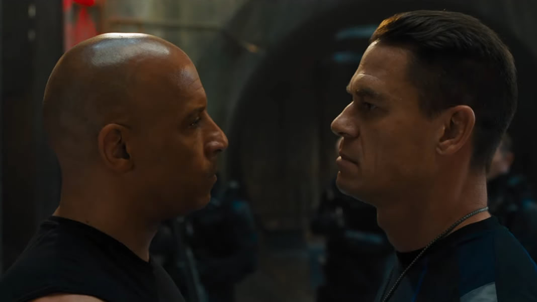 Trailer de Velozes e Furiosos 9 mostra Vin Diesel enfrentando John Cena