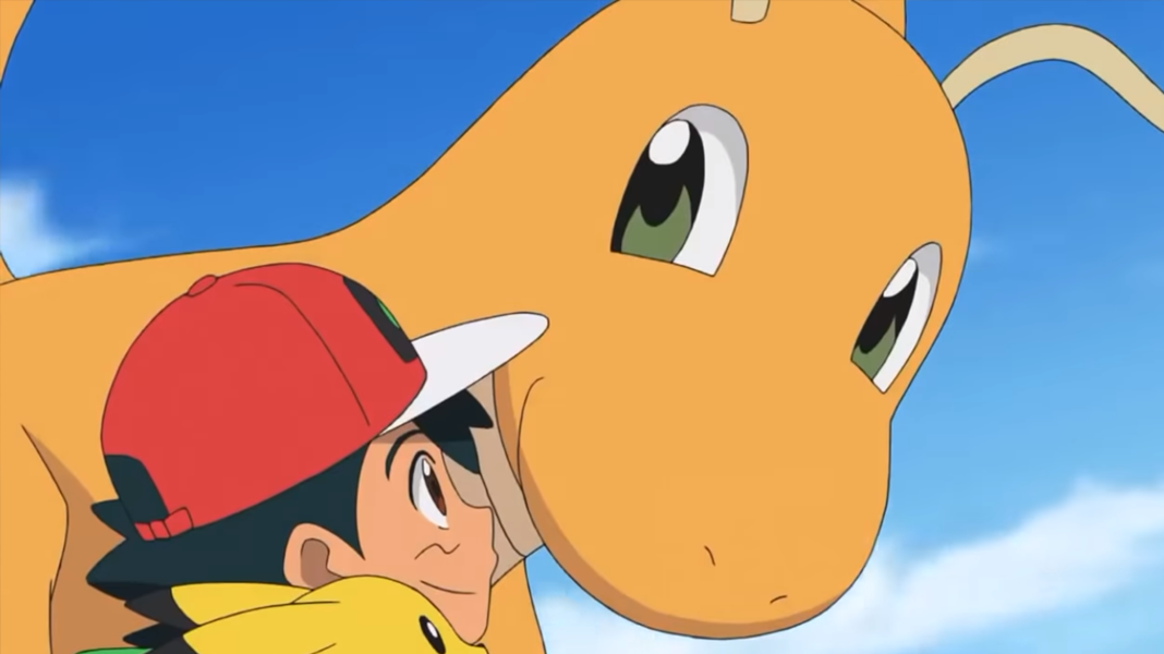 Ash captura um Dragonite em novo episódio de Pokémon