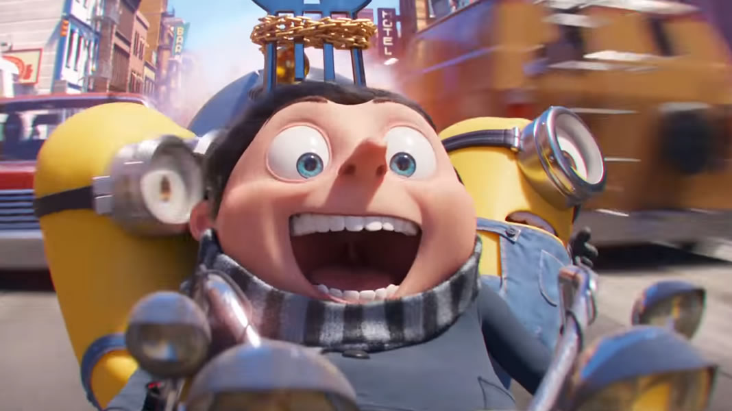 Trailer de Minions 2 mostra que Gru era malvado desde criança