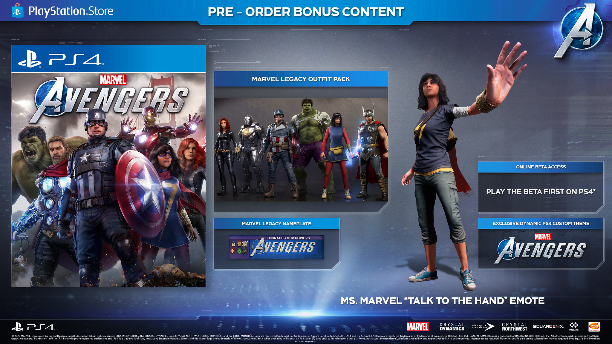 Novo trailer de Marvel’s Avengers mostra a capa do jogo