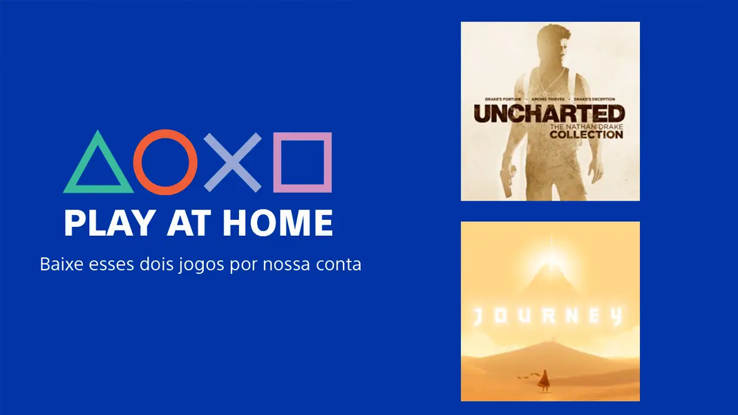 PlayStation distribui jogos gratuitos para incentivar distanciamento social