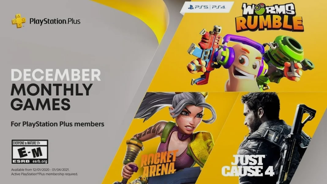 Sony revela os jogos da PlayStation Plus de dezembro