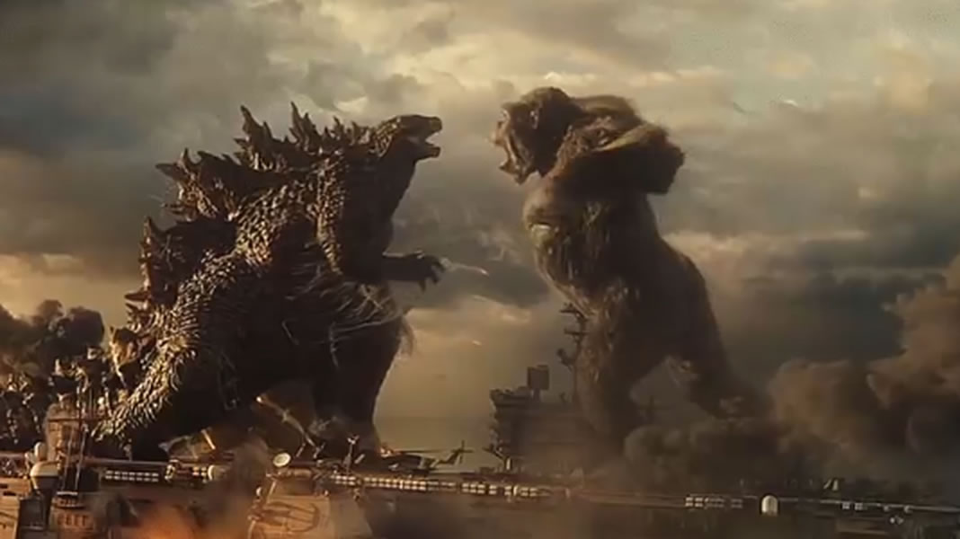 Godzilla e Kong brigam feio no primeiro trailer incrível do filme