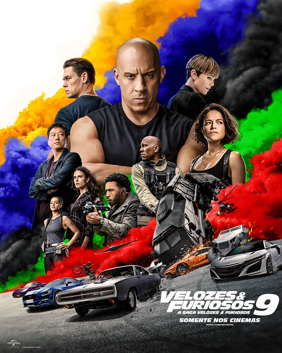 Trailer de Velozes e Furiosos 9 mostra carro tunado no espaço