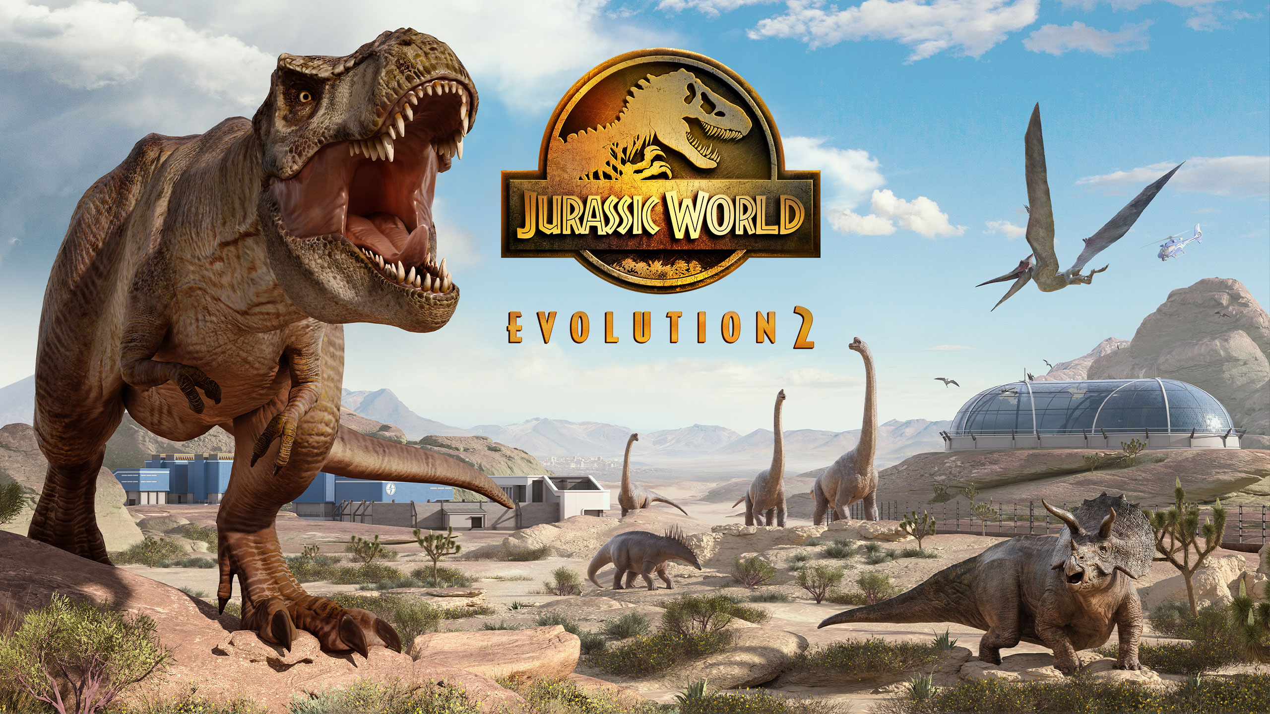 Jurassic World Evolution 2 é anunciado e confirma criaturas marinhas