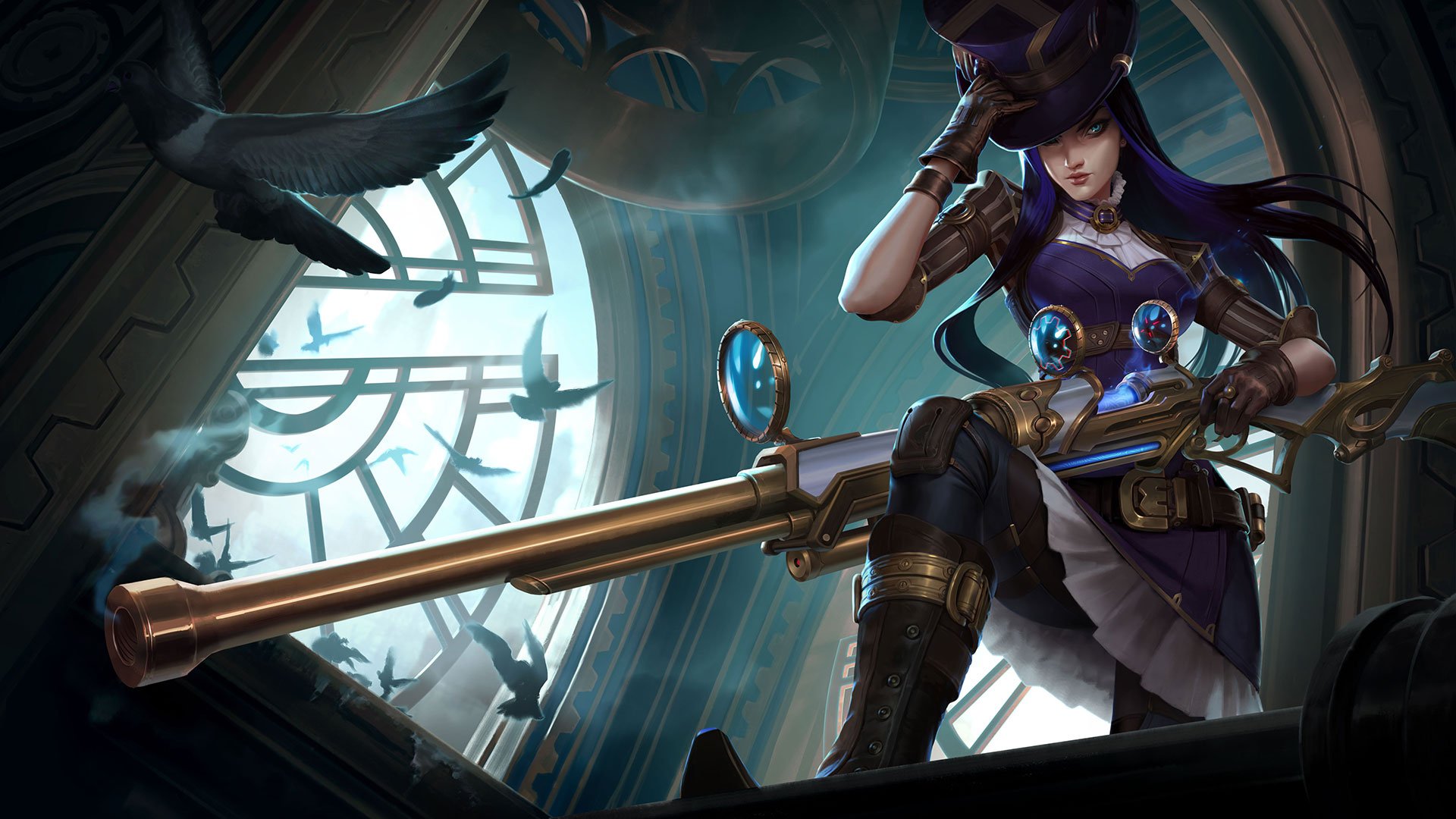 League of Legends revela rework visual e nova skin Arcane de Caitlyn