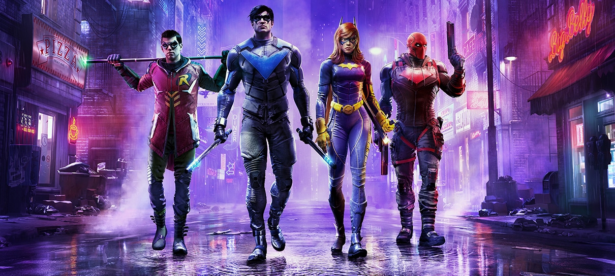 Gotham Knights mostra capuz vermelho e corte das corujas