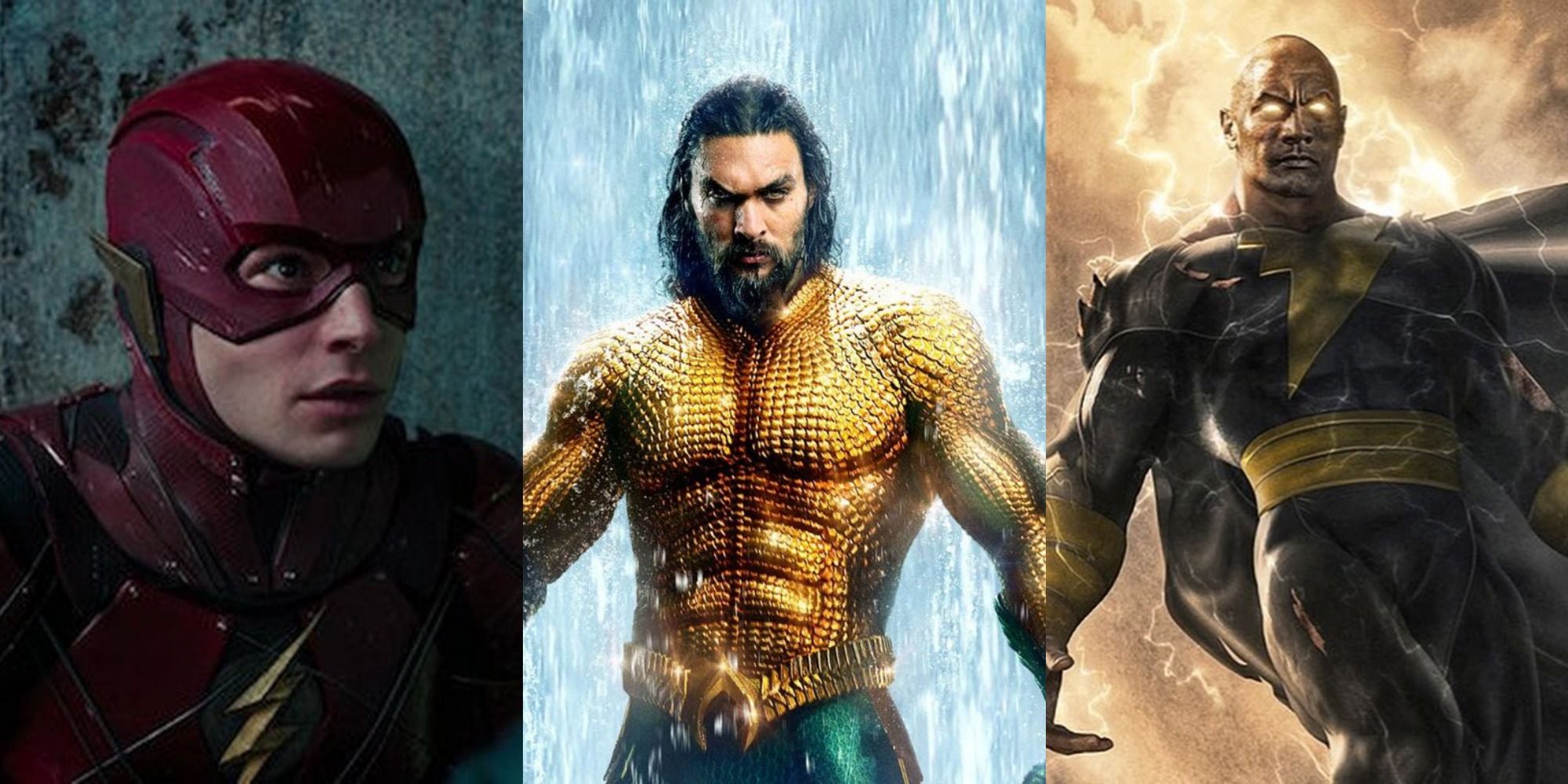 Warner adia Flash, Aquaman 2 e Adão Negro. Shazam 2 é antecipado.