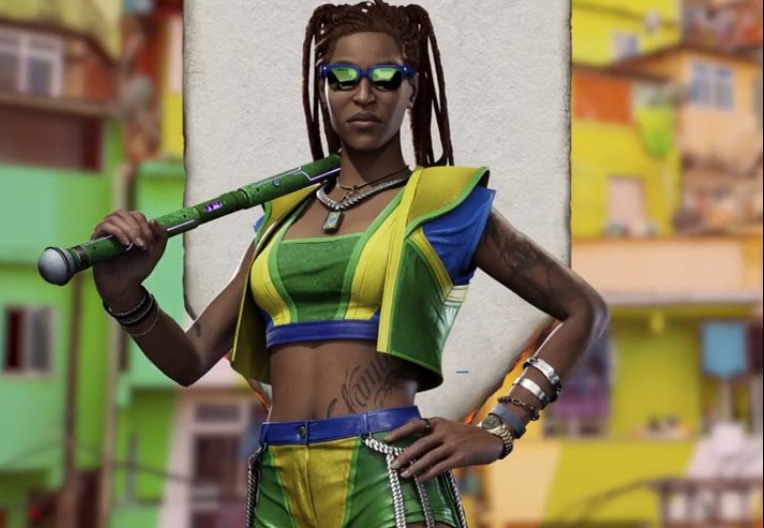 Mortal Kombat 1 revela skin temática do Brasil para Tanya