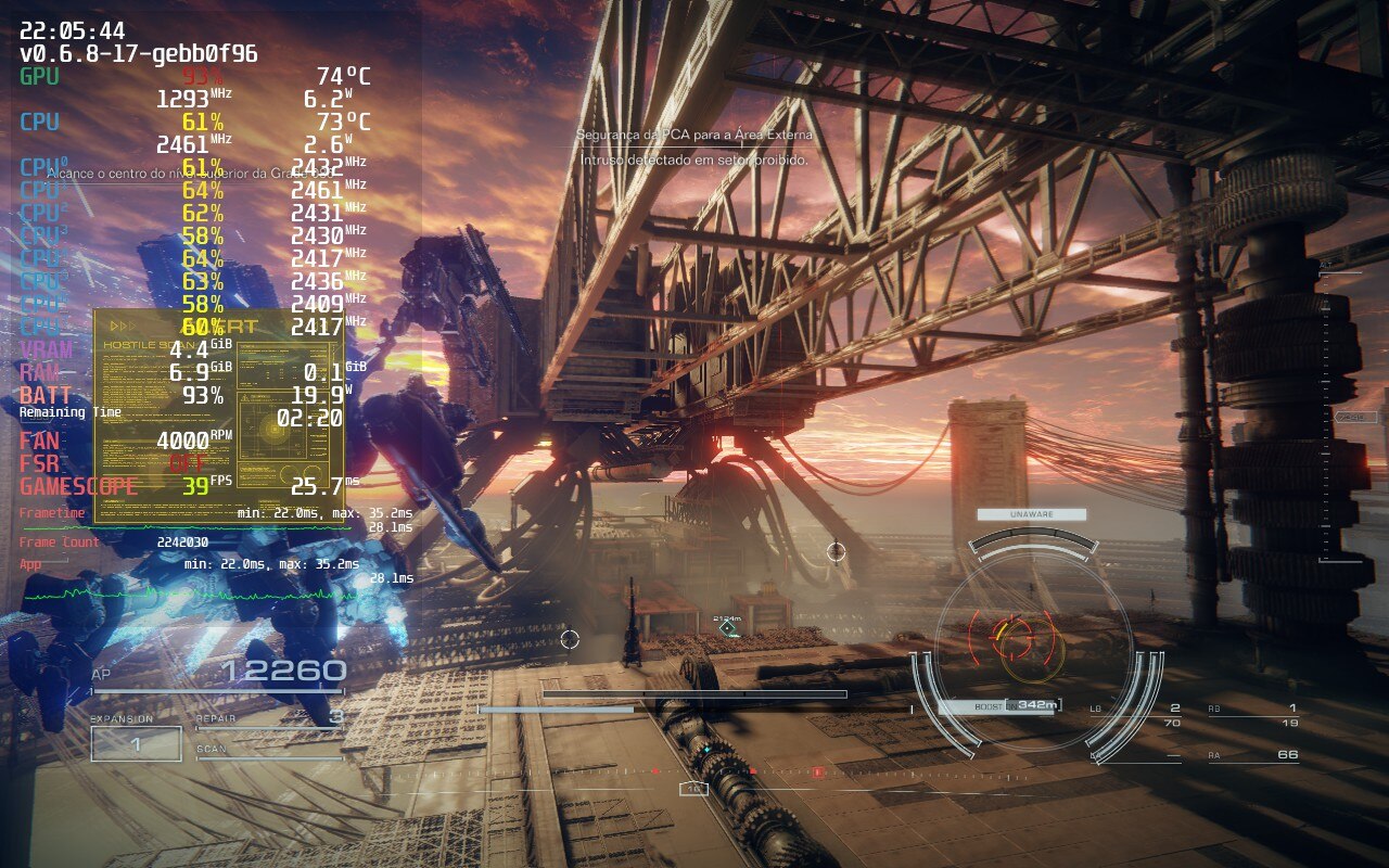 ARMORED CORE VI FIRES OF RUBICON - Steam Deck Performance
