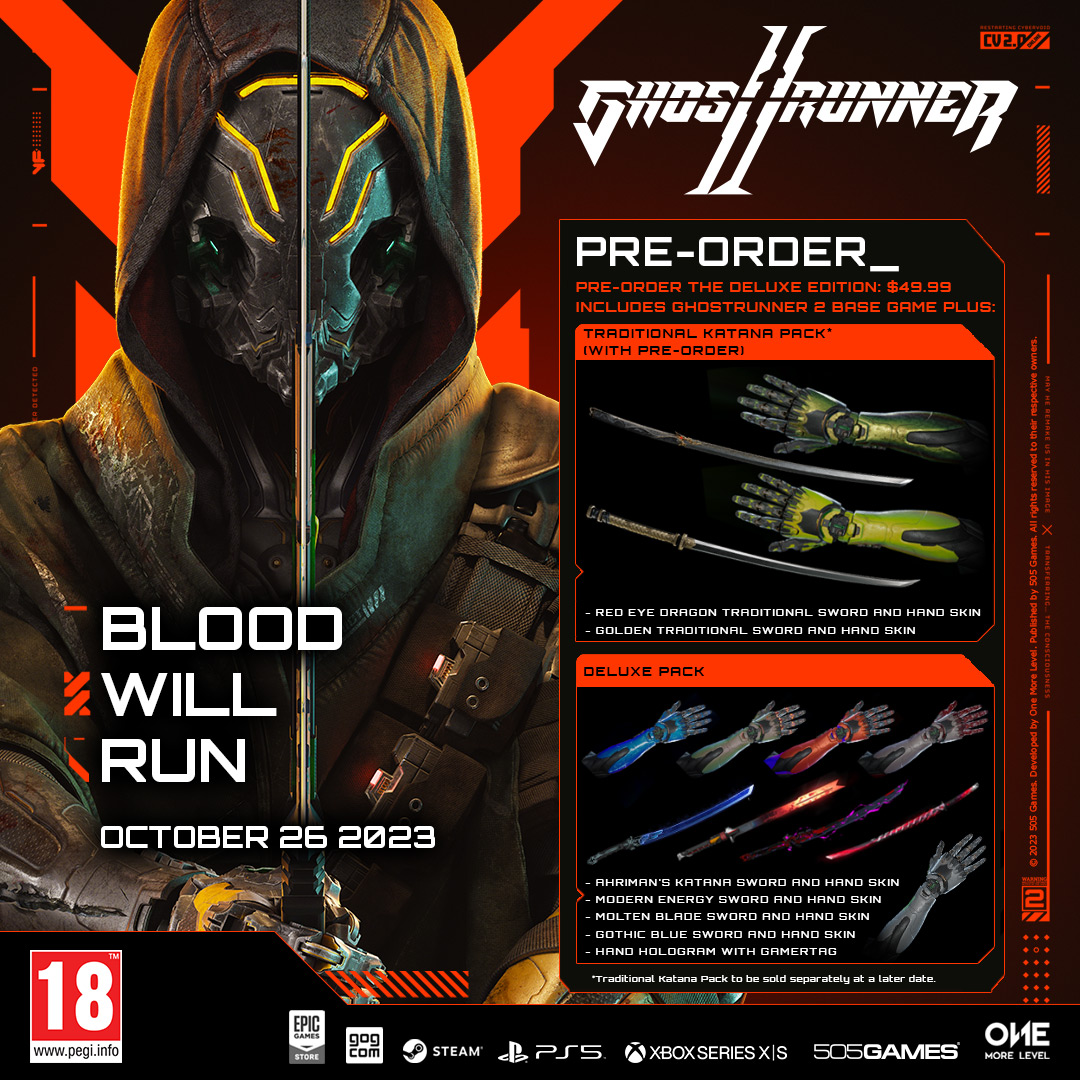 Versão Deluxe de Ghostrunner 2
