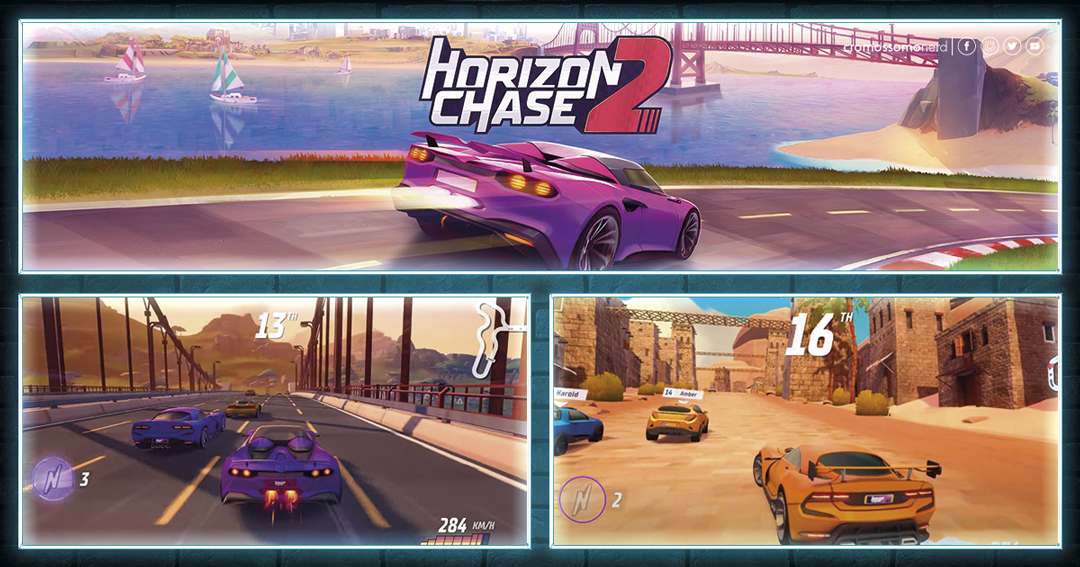 Jogamos Horizon Chase 2 (Multi) e demos uma volta ao mundo em