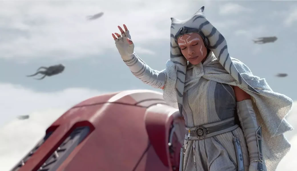 Ahsoka usando a Força