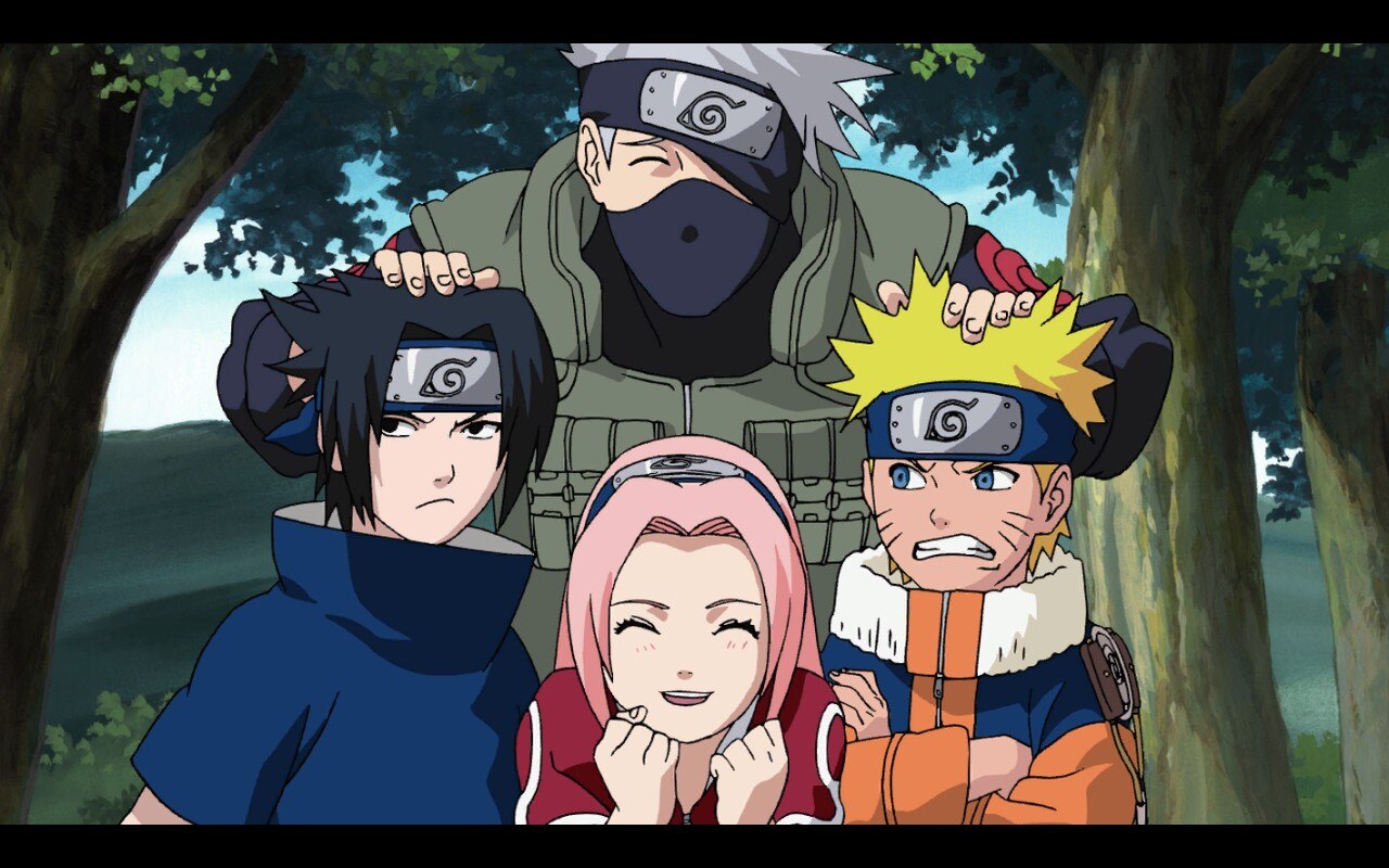 Time 7 na época do Naruto Clássico