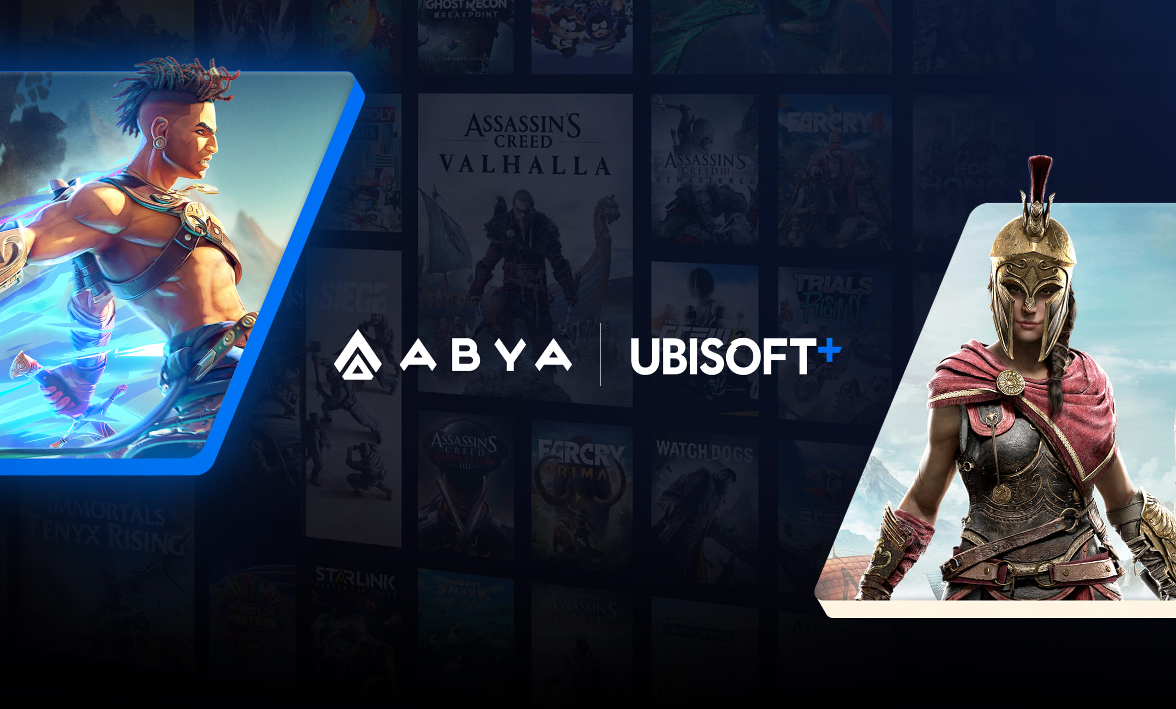 Ubisoft+ terá suporte para jogatina em nuvem no Brasil fornecido pela ABYA