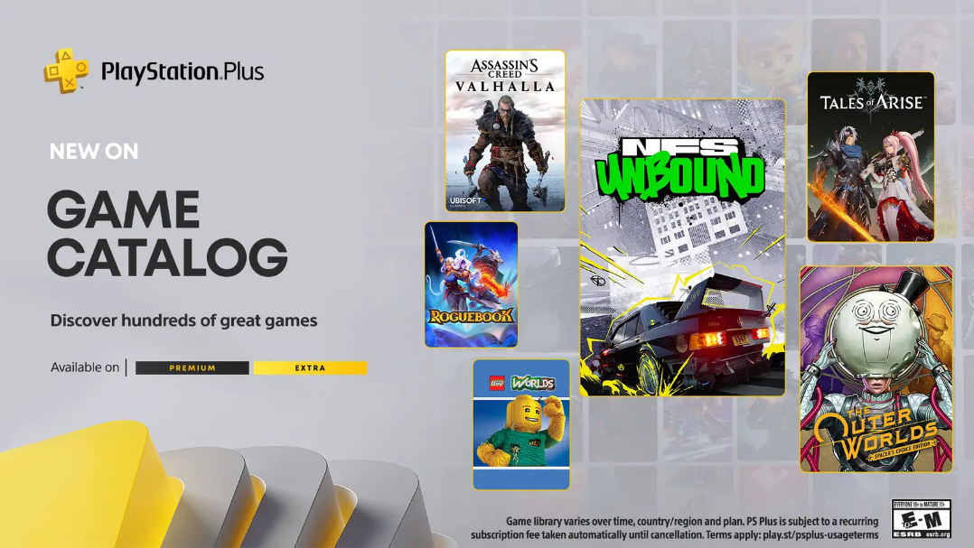 PlayStation Plus Extra anuncia nova leva de jogos chegando no catálogo