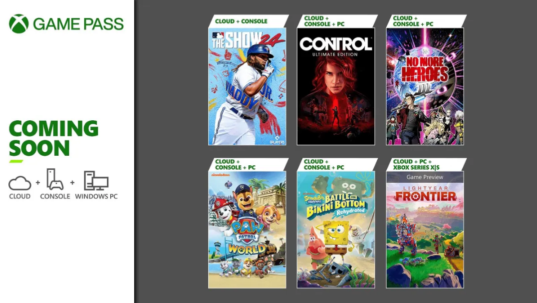 Xbox Game Pass anuncia Control, No More Heroes 3 e mais para março