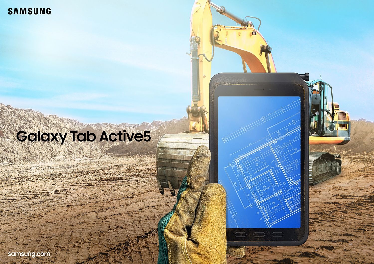 Samsung lança tablet robusto Galaxy Tab Active 5 no Brasil