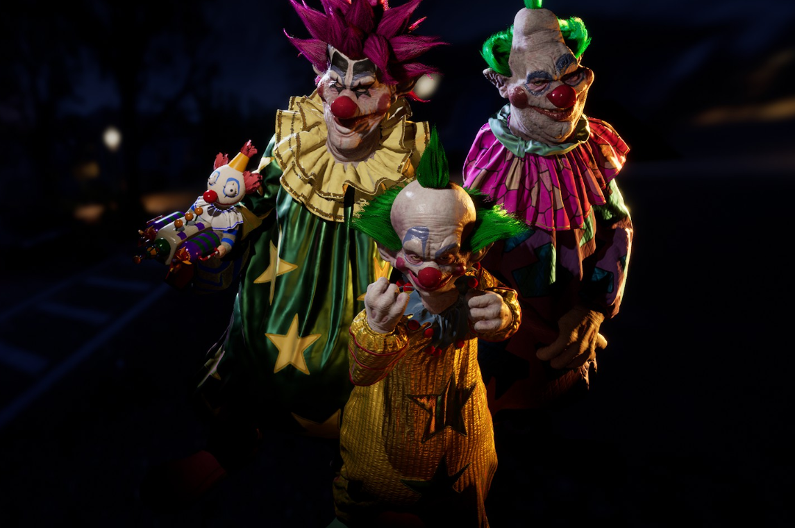Killer Klowns From Outer Space: The Game é tosco igual o filme