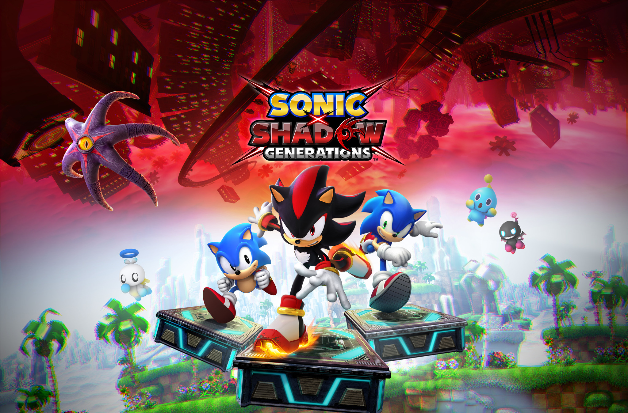 Sonic x Shadow Generations ganha novo trailer e data de lançamento