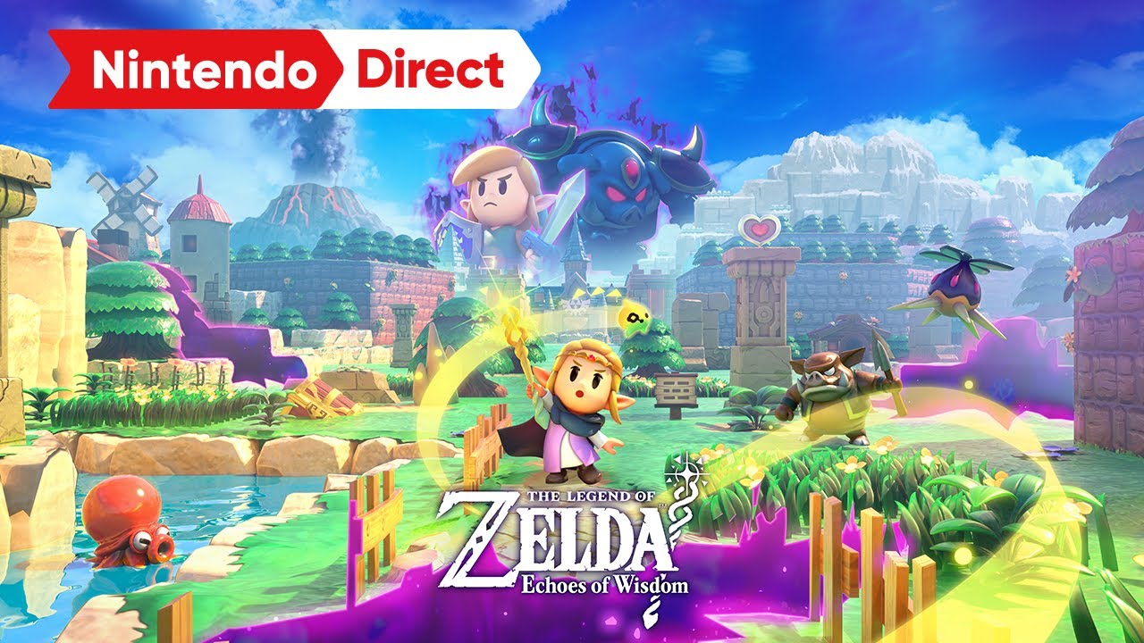 The Legend of Zelda: Echoes of Wisdom é anunciado com gameplay da Zelda