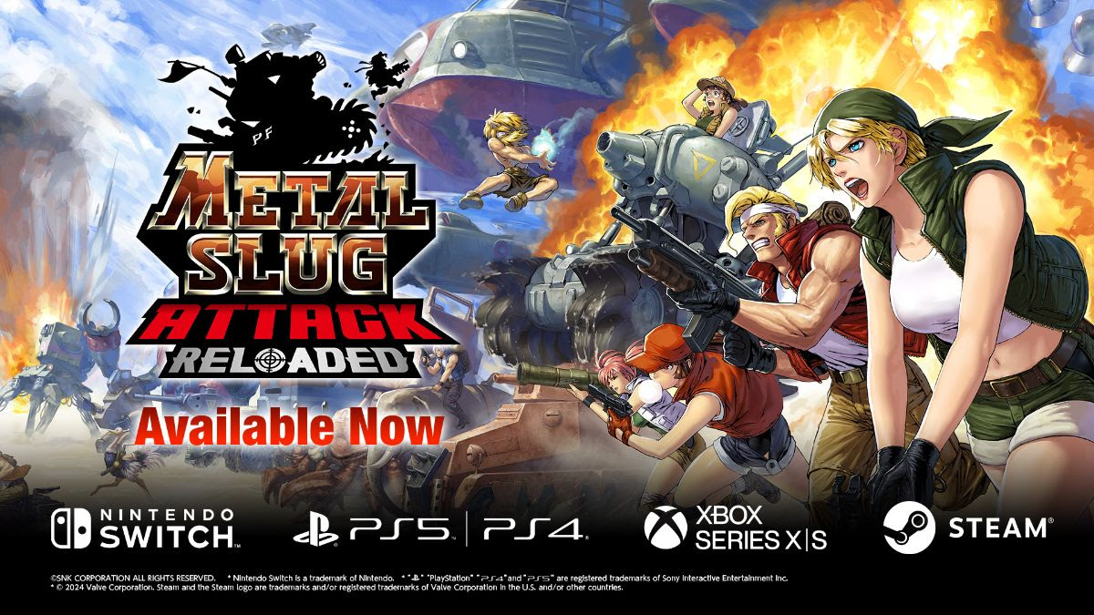 Metal Slug Attack Reloaded está disponível para PC e Consoles