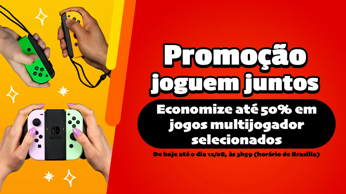 Nintendo anuncia promoção de jogos multiplayer
