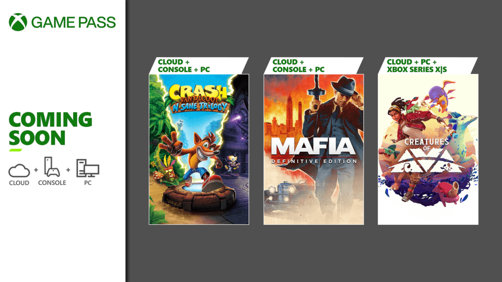 Xbox Game Pass anuncia primeiros jogos do mês de agosto
